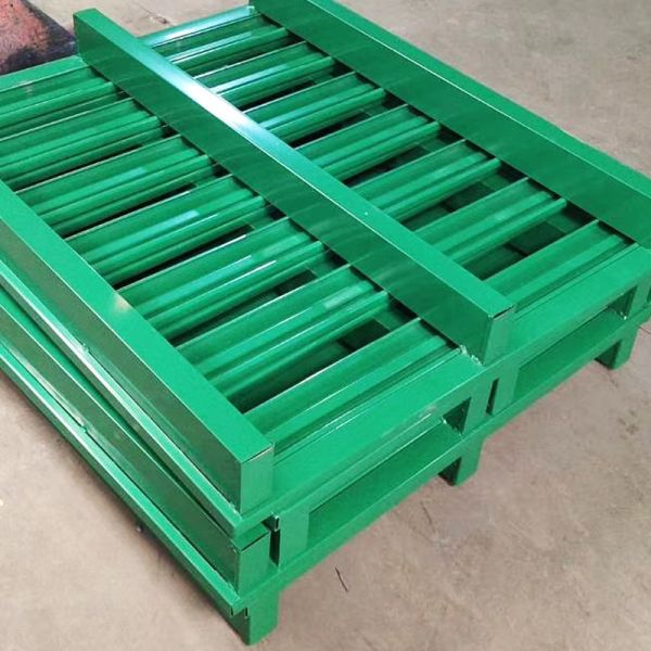 2 Way Entry Type Warehouse Steel Pallet Hot Dip Galvanized Heavy Duty metal pallet