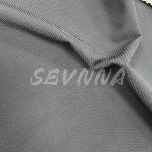 Embossed Print Recycled Lycra Fabric With Technique Fog Foil Metallic Print