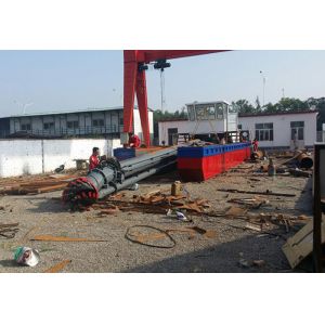 Quality Medium Capacity 8inch 800m3/h Cutter Suction Dredger for Dredging Equipment/River Sand Mining for sale