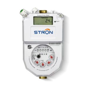 2025 New Wireless Communication RF Lora Smart Split STS Prepaid Water Meter with