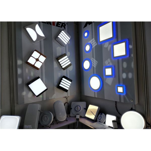 Bulkhead Outdoor Plastic Squarre LED Wall Lights 24W With Eyelid Shield