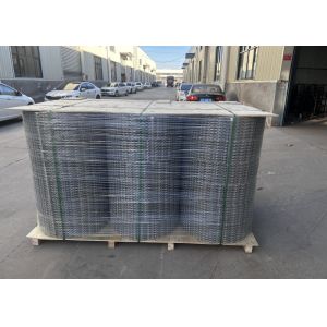6 Lines Wire High Tensile Strength Reinforcement Welded Mesh For Water Pipeline