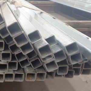 Rectangular Pre Galvanized Square Steel Pipe Small Flowers With Customization