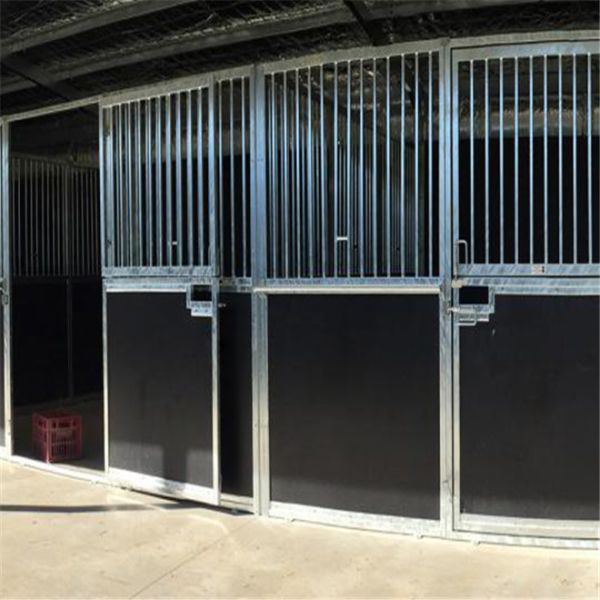 Temporary Horse Stall Portable Horse Stable Box Indoor Swing Door Type