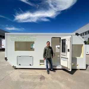 China DIY Expedition And Road Traveling Camping RV FRP Motorhome Flat Bed Truck Camper Shell on sale