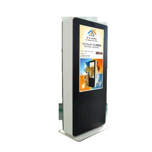 Floor Stand Advertising Screen IP55 Kiosk outdoor digital signage
