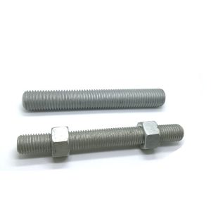Highly-Durable Carbon Steel Threaded Threaded Bolts for Machinery