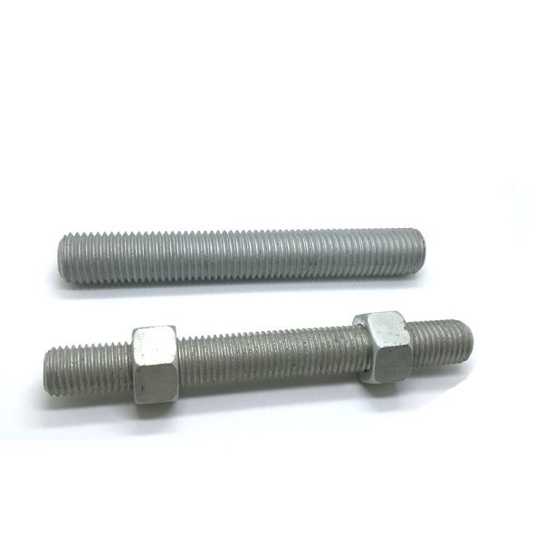Buy Grade 8.8 Threaded Rod Stud Bolt And Nut With Galvanized Full Thread Stud Bolts at wholesale prices