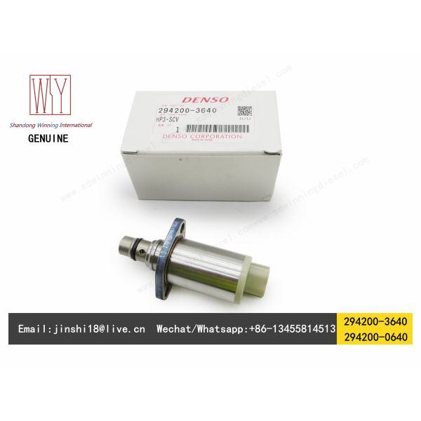 DENSO GENUINE AND BRAND NEW FUEL PUMP SUCTION CONTROL VALVE 294200-3640, 294200-0640
