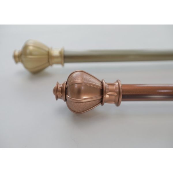 Buy Classical Style Window 1 Inch Plastic Curtain Rod Finials at wholesale prices