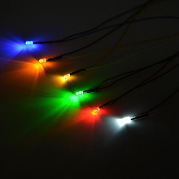 30cm long colors Led light with line DC3V for model train layout architecture