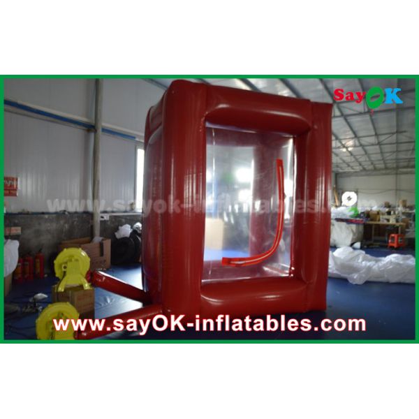 Durable Inflatable Photo Booth Money Booth Box Machine For Promotion / Advertising / Amusement
