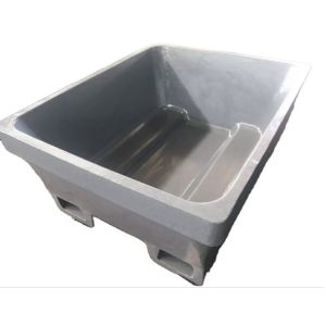 Quality Dross Skim Pan In Aluminum Recycling for sale