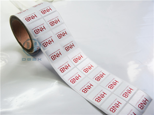 High Residue 70 Micron Void Security Tape Tamper Evidence Seal Packing Label