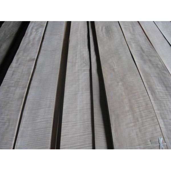 Buy Figured Anegre Wood Veneer Sheet For Top Grade Furniture at wholesale prices
