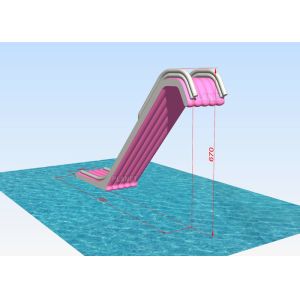 12M Floating PVC Tarpaulin 1000D Inflatable Yacht Slide