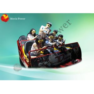 Customizable 7D Cinema Theater Equipment 6 People Interactive Somatosensory