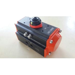 The dual cylinder rack and pinion pneumatic actuator AT Series