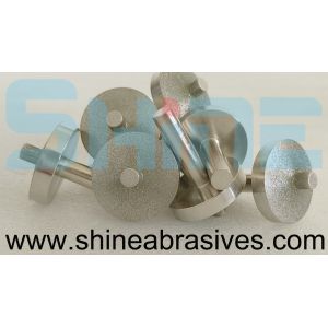 Smooth 14 Inches Diameter Electroplated Diamond Tools Artificial Diamond Coal