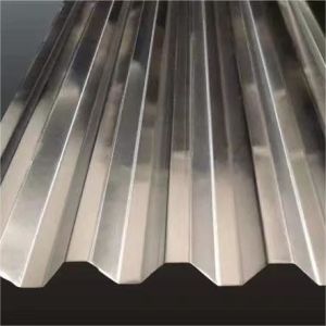 No.1 2B BA Stainless Steel Corrugated Metal Cold Rolled Ribbed Stainless Steel