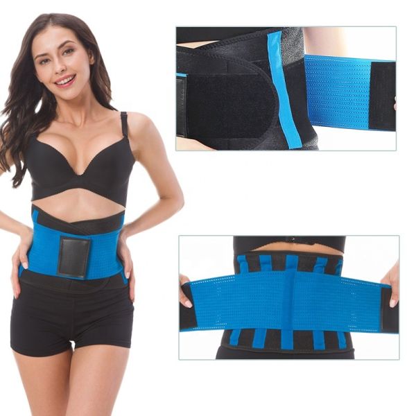 Buy 90cm Neoprene Elastic Waist Support Belt Back Pain Relief at wholesale prices