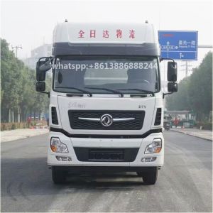 Four Axle D7V Double Row 46000 Liters Bulk Feed Truck Bulk-fodder Transport