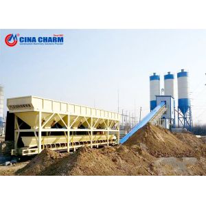 Railways Project Discharge 3.8M HZS60 Concrete Batching Plant