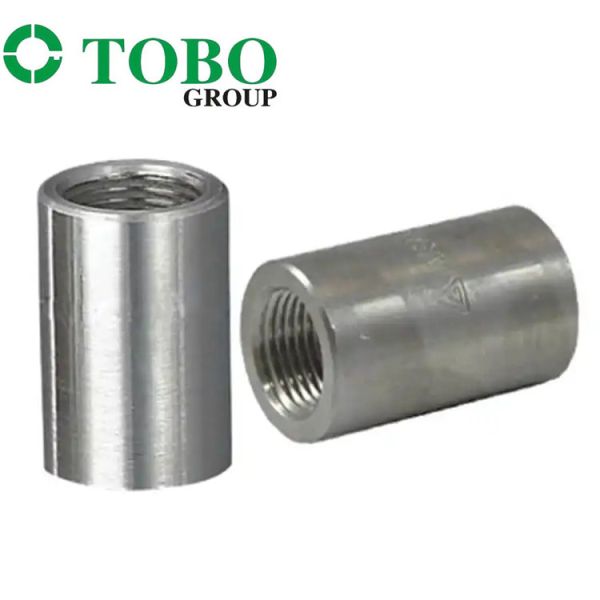 Aluminum Alloy Steel Pipe Fittings Material 5083 Forged Coupling 3/4" 9000# ASME