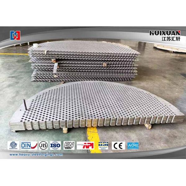 ASTM Stainless Steel Forging Baffle Plate In Heat Exchanger