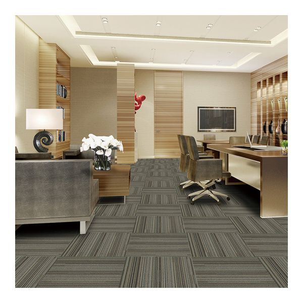 Buy Modern PVC Backing Backing Carpet Tiles With Bfl Flame Retardant at wholesale prices