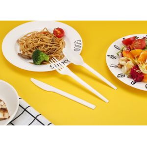 Eco Friendly Disposable CPLA Biodegradable Dinnerware
