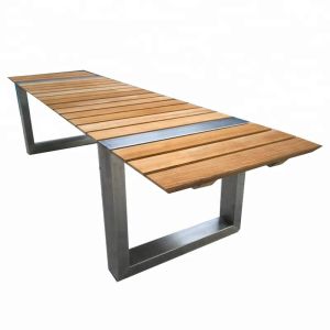Sunprotection L180cm W40cm H74cm Cast Iron And Wood Garden Bench