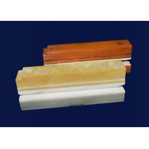 High Heat Insulation 95% ZrO2 Ceramic Block Precision Ceramic Machining