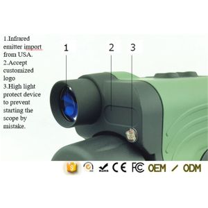 6x30 Long Range Night Vision Telescopes Light Weight Waterproof