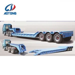 Lowbed Trailers For Transport Of Heavy Loader