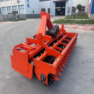 High-Efficiency Power-Driven Harrow for Soil Loosening and Leveling | Tractor