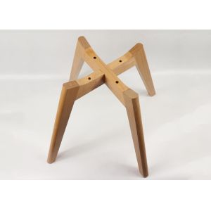 China Impact Resistant Beech Wood Legs , Replacement Dining Chair Legs on sale