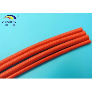 F class 155C Insulation Acrylic Fiberglass Sleeving / Acrylic Resin Glassfibre