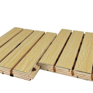 Studio Wooden Timber Soundproofing Felt Board Acoustic Wall Panels