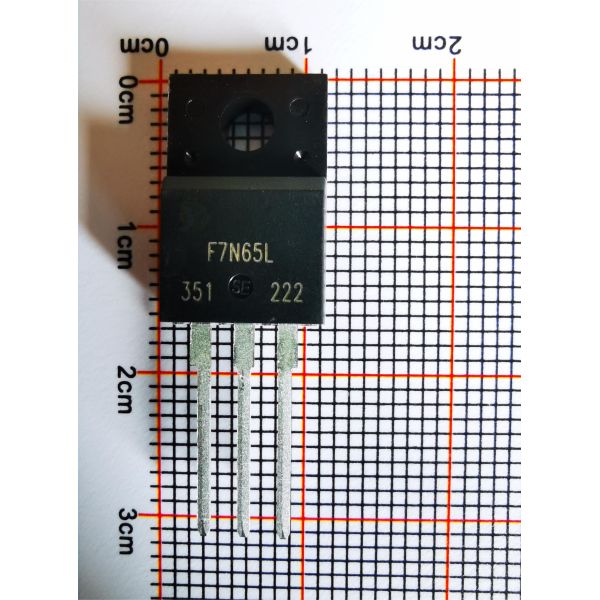 F7N65L TO-220F-3L N-CHANNEL POWER MOSFET 7A 650V Applications In Switching Power