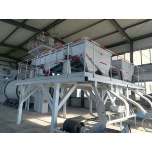 Classifying Particle Size Salt Linear Vibrating Screen Separator for Grading