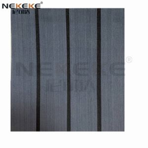 Custom Thickness EVA Foam Deck Pad Non Slip Surface With Stripe Design