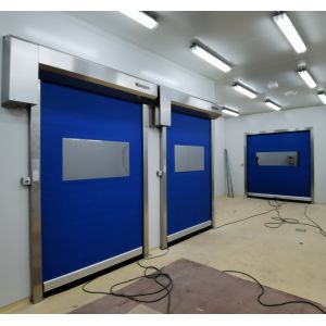 Electric High Speed Roll Up Door With Servo Motor