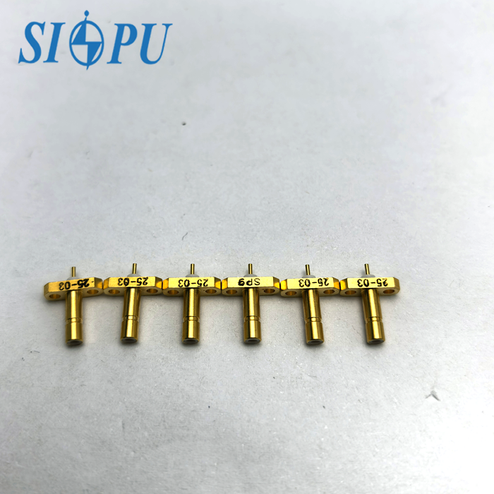 SSMB Male RF Coaxial Connector – Flange Mount Plug