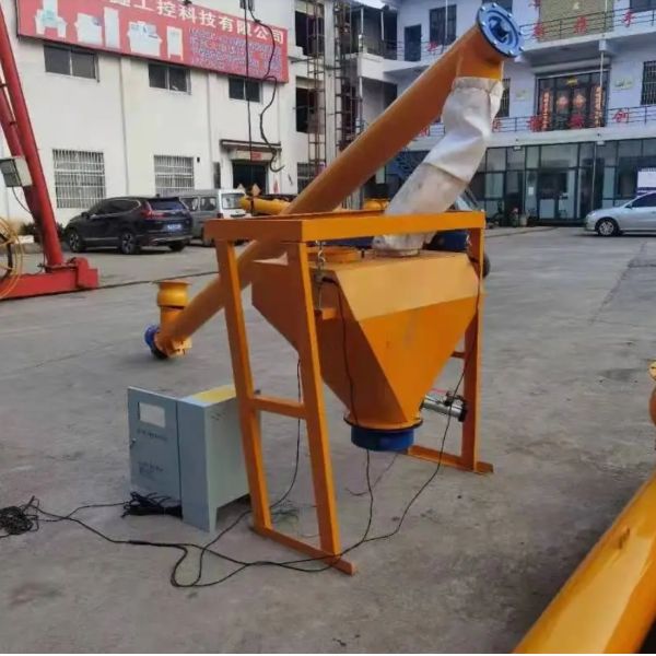 50Tph Screw Conveyor Feeder Spiral Screw Conveyor High Speed Flexible