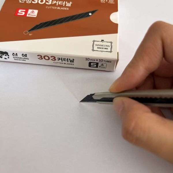 Cutting Car Film 9mm Cutter Blades Black Width 9mm Refill Blades