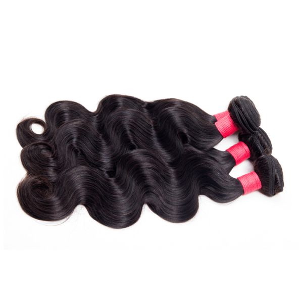 Body Wave Brazilian Virgin Hair Extensions Long Lasting Without Shedding Or