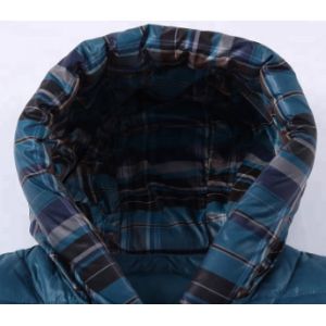 Womens Detachable Down Jacket With Large Hood Country Style Windproof