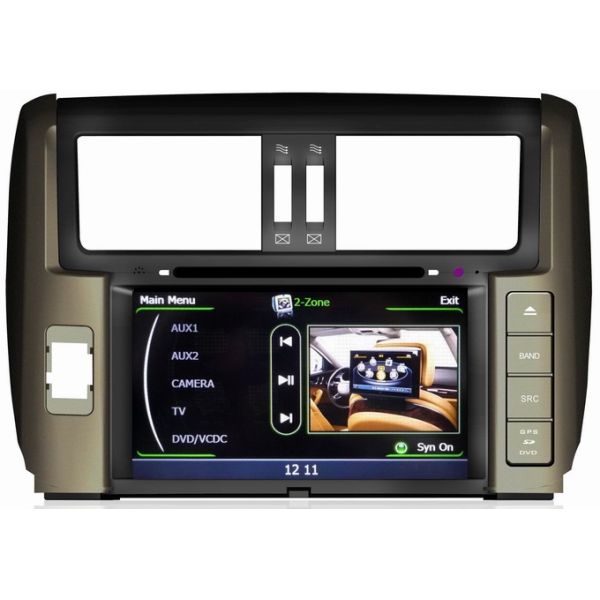 Ouchuangbo multimedia radio sat navi DVD for S100 Toyota Prado 2010 china wholesaler unit OCB-065