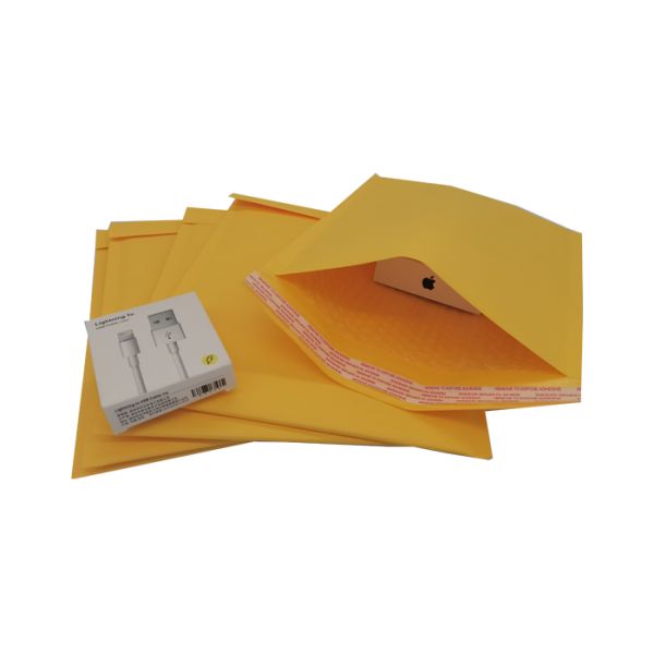 105gsm Golden Kraft Bubble Padded Mailers Cushioned Mailing Envelopes